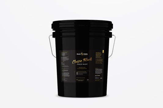 20L STOCK AND NOBLE CLASSIC BLACK STANDARD FENCE PAINT