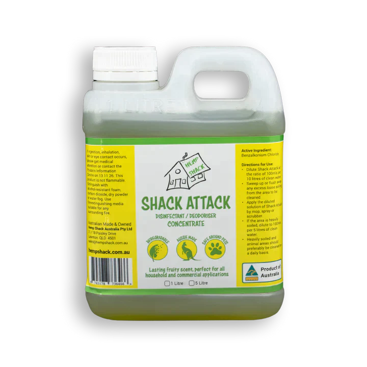 Shack Attack Biodegradable Disinfectant Concentrate