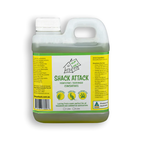 Shack Attack Biodegradable Disinfectant Concentrate
