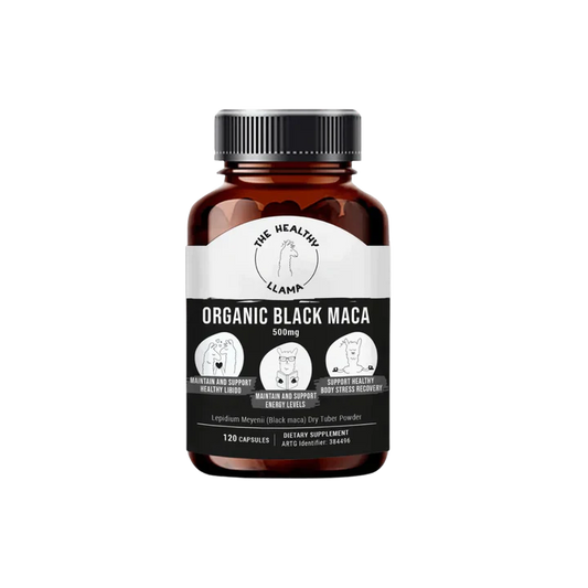Healthy Llama Organic Black Maca Capsules (120)