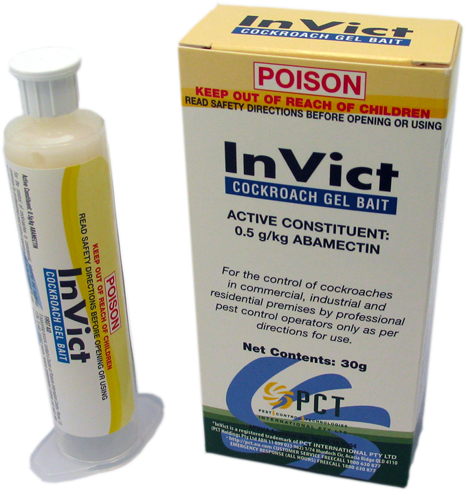 INVICT CLEAR COCKROACH GEL BAIT
