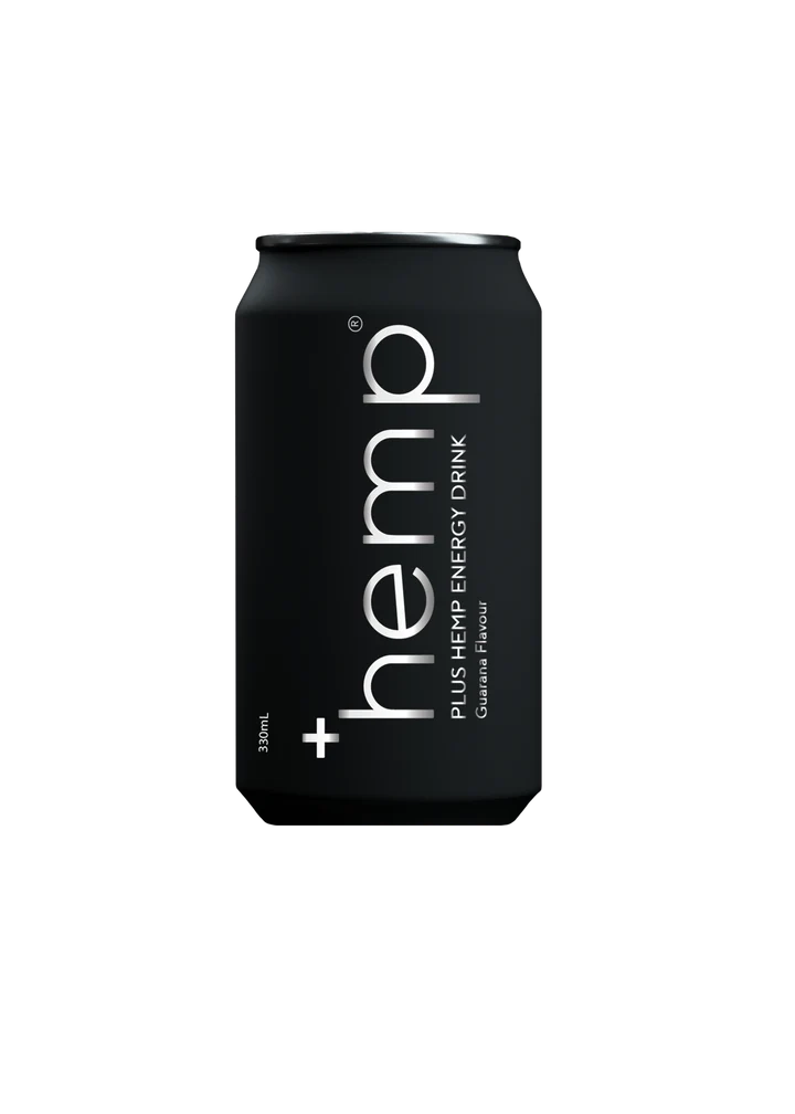 Plus Hemp Energy Drink 330ml - Delicious and Sugar Free!