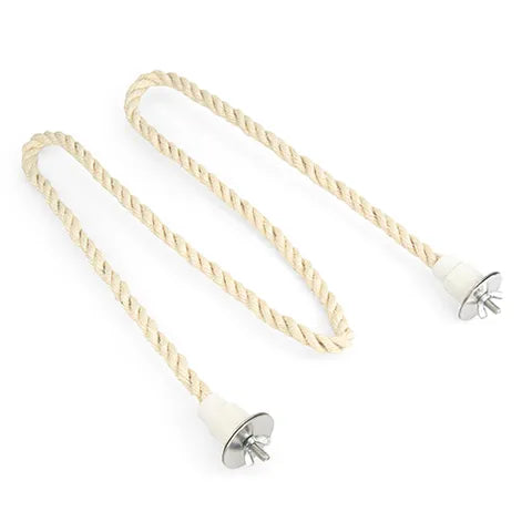 BIRD TOY ROPE - SISAL ZIG ZAG