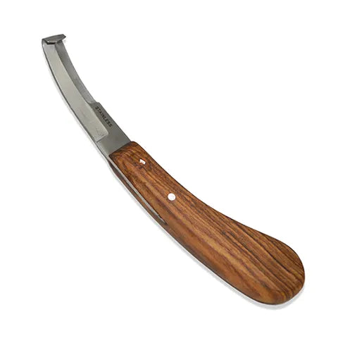 DOUBLE EDGED WIDE HOOF KNIFE