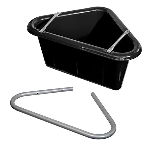 PLASTIC CORNER FEED TUB