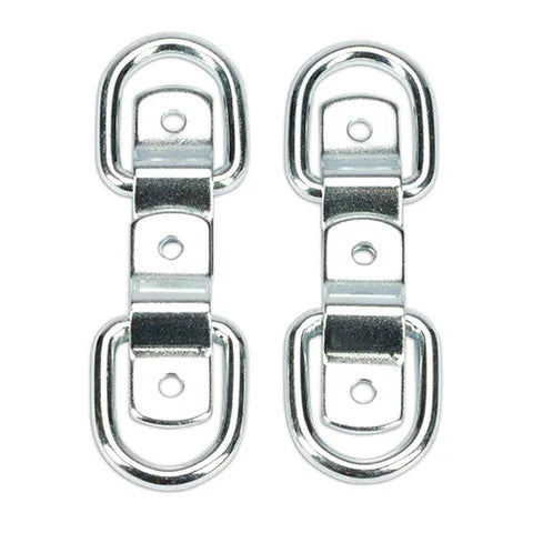 BOLT ON ANCHOR D RINGS (4 PACK)